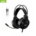 Acer Gaming Headphones with Mic 7.1 Stereo Virtual Surround LED Light Bass Earphone Headsets Gamer for Computer PC Gamer OHW303