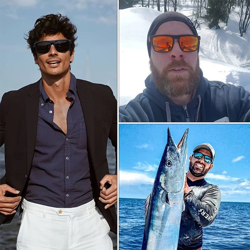3PCS Óculos de Sol Quadrados Sem Aro Mulheres Marca de Luxo Designer Verão Óculos Vermelhos Moda Óculos de Sol Para Homens UV400 Tons Óculos R$ 20,01