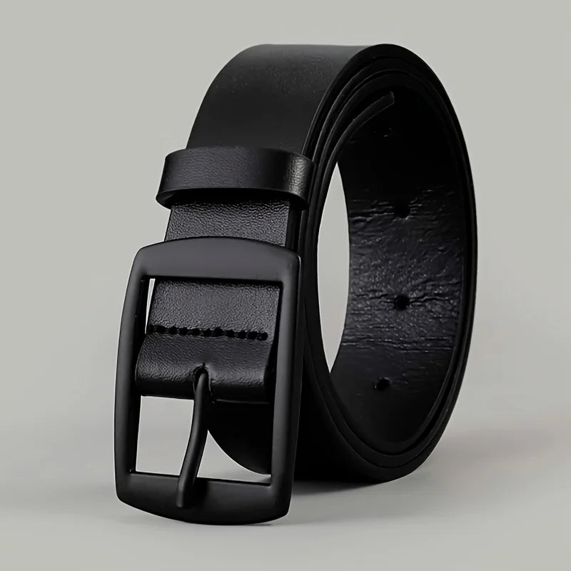 Fashion Luxury Belt for Men PU Leather Belt Metal Pin Buckle High Quality Brand Designer Waist Strap Belt For Jeans Women's Belt