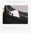 Bolsa de Ombro Feminina de Couro Genuíno 2025 Bolsa de Mão de Couro de Vaca de Alta Qualidade Bolsa Versátil Bolsa Transversal Casual Diária Como Presente